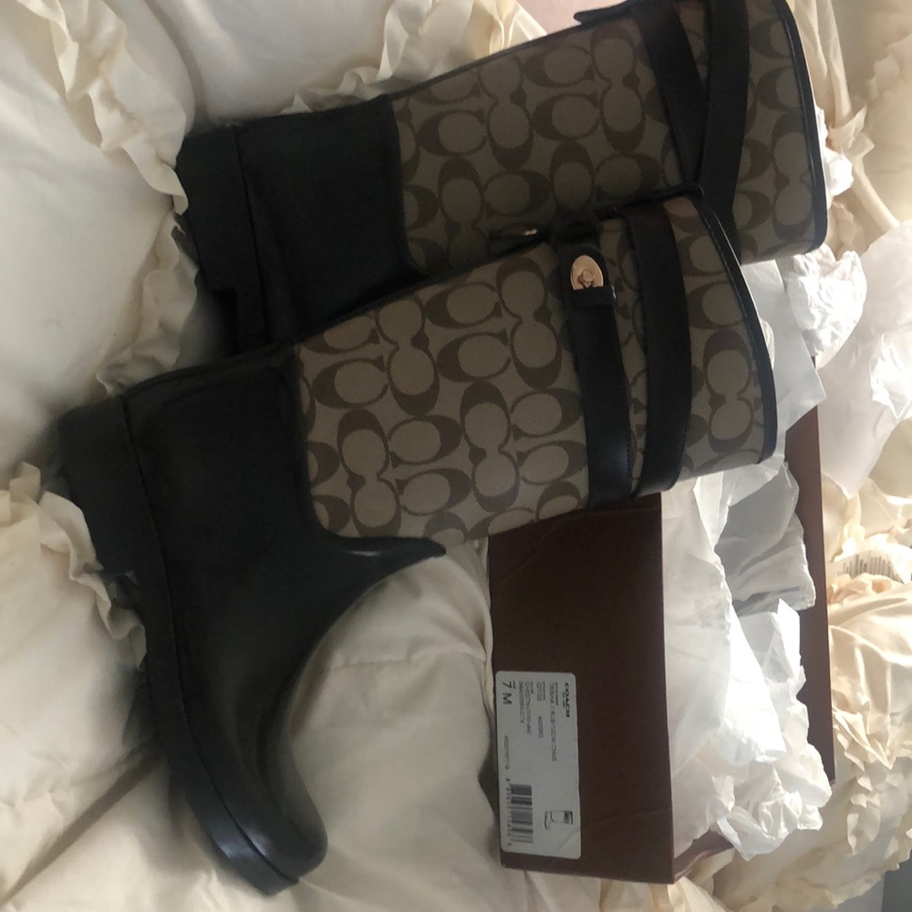 Coach Rain Boots